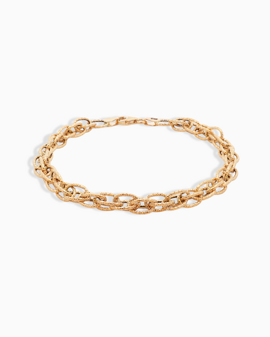 18K Yellow Gold Bracelet - 3.49g
