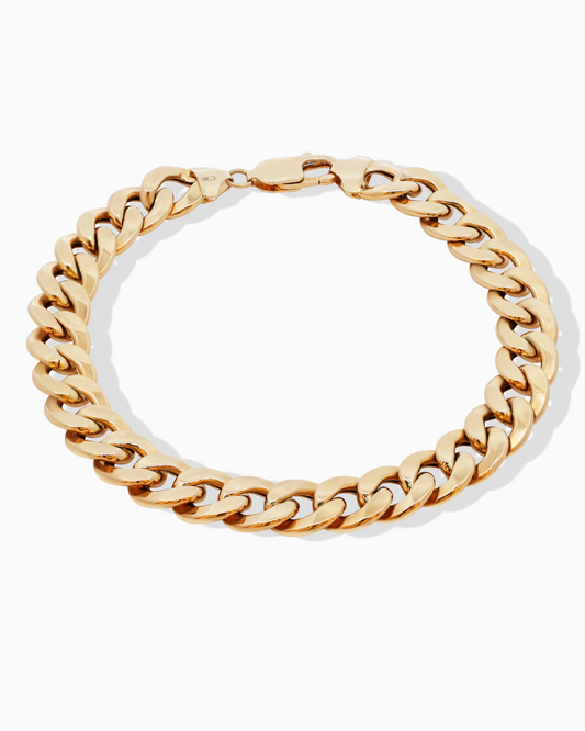 18K Yellow Gold Men's Bracelet - 12.71g