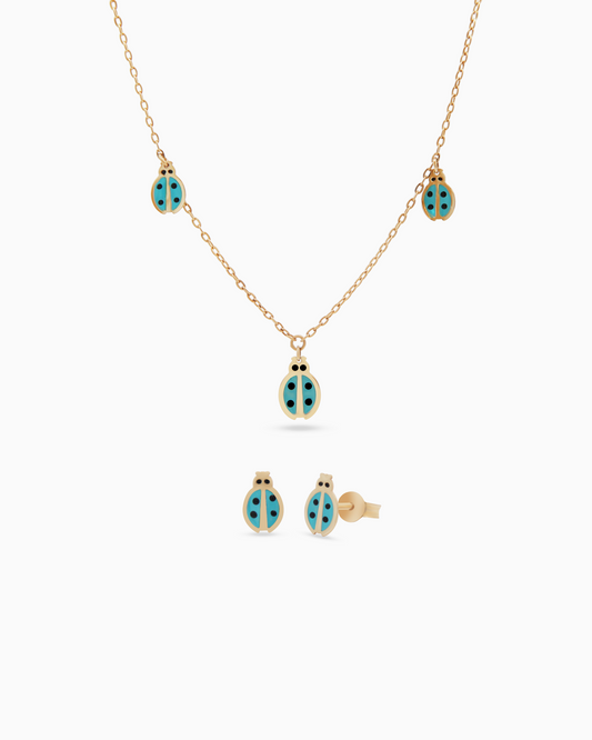 18K Yellow Gold Baby Necklace - 2.50g