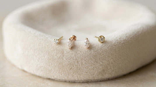 Natural Diamond Nose Pins-6