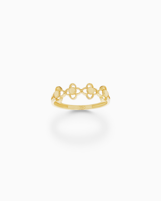 18K Gold Ring - 1.29g