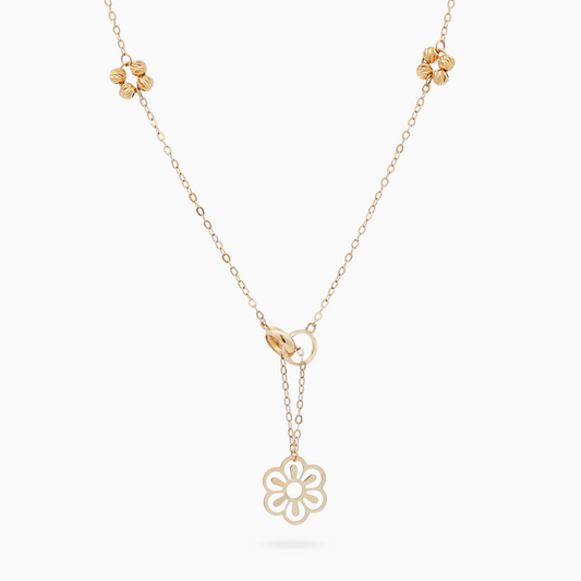 Slender Gold Chain Necklace