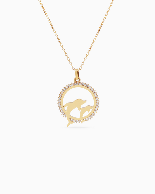 Refined Gold Link Necklace