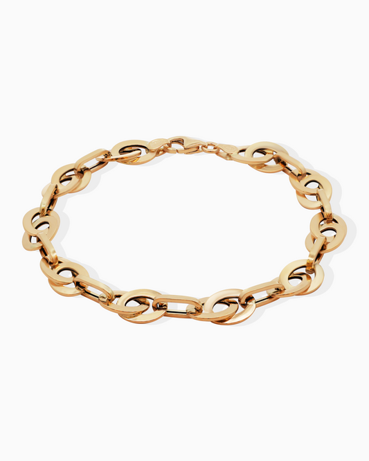 18K Yellow Gold Bracelet - 4.45g