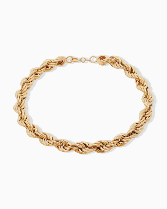18K Yellow Gold Men's Bracelet - 9.28g