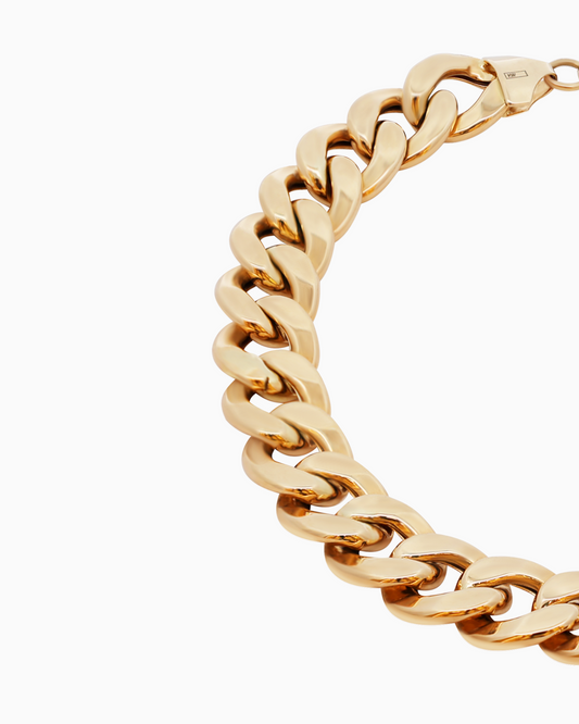 18K Yellow Gold Men's Bracelet - 12.71g