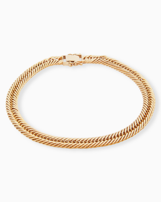 18K Yellow Gold Men's Bracelet - 8.87g