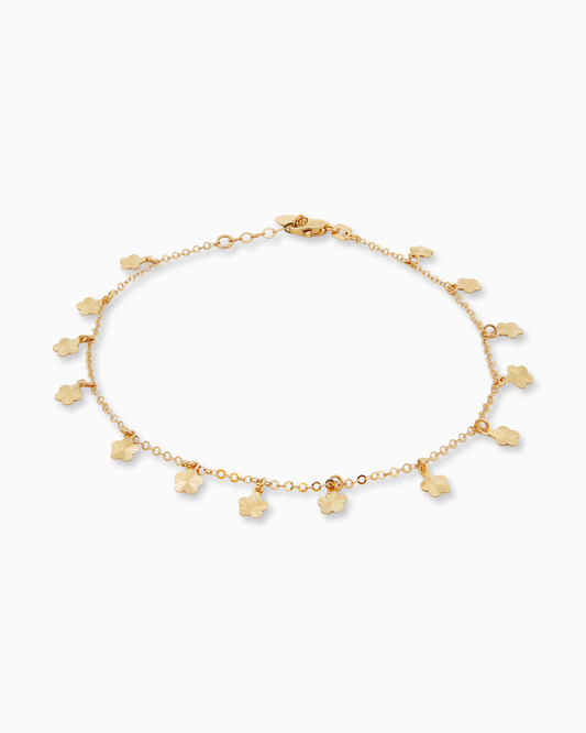 18K Yellow Gold Anklet - 2.49g