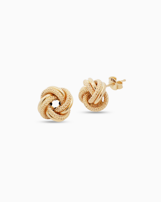 18K Gold Earrings - 2.09g