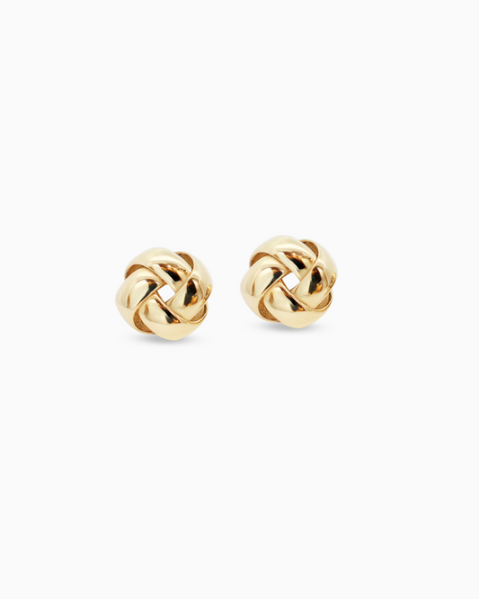 18K Yellow Gold Earrings - 2.51g