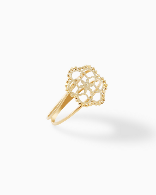 18K Gold Ring - 1.29g