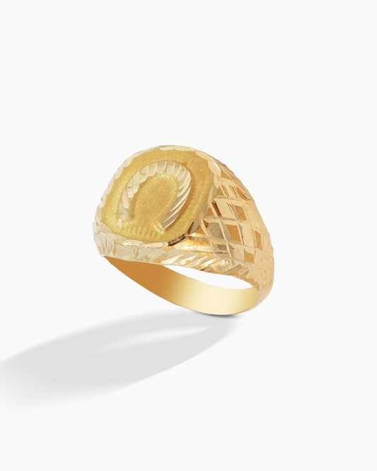 18K Yellow Gold Men's Ring - 2.90g