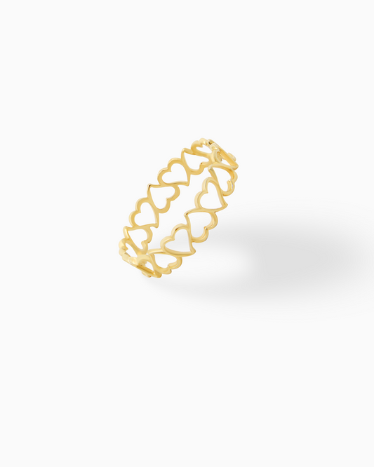 18K Gold Ring - 1.28g