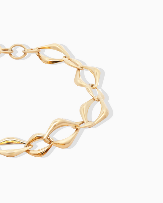 18K Yellow Gold Bracelet - 6.47g