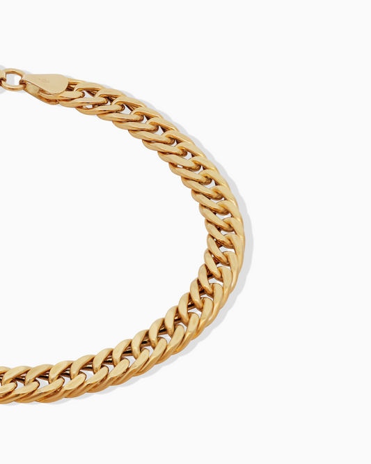 18K Gold Men's Bracelet - 9.79g