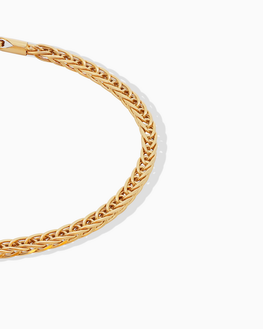 18K Gold Men's Bracelet - 3.66g