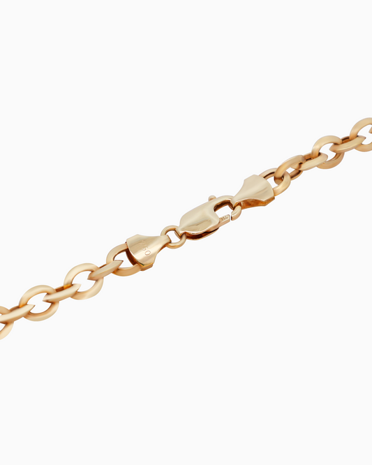 18K Yellow Gold Men's Chain - 13.88g