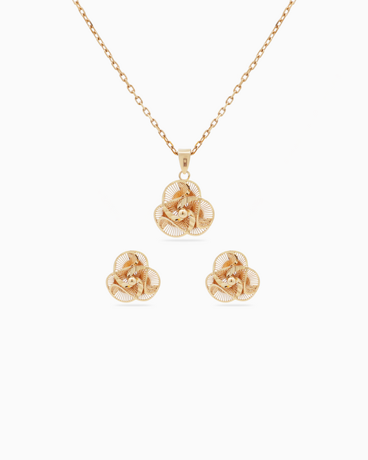 18K Yellow Gold Half Set - 3.60g