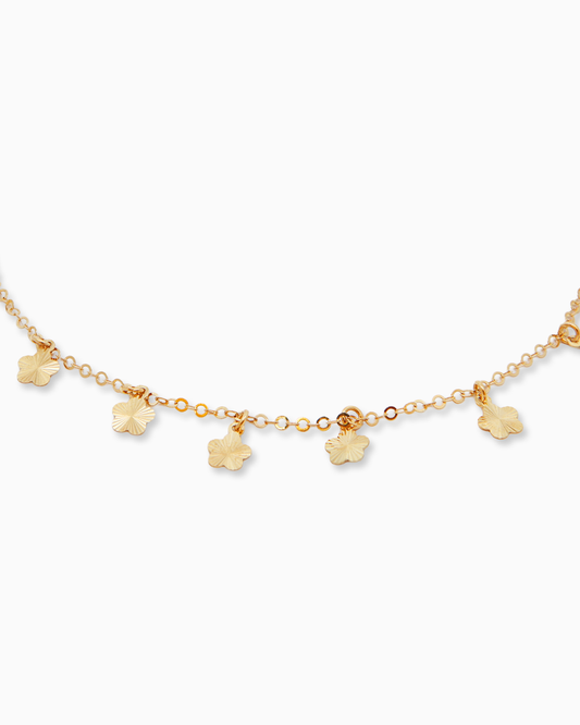 18K Yellow Gold Anklet - 2.49g