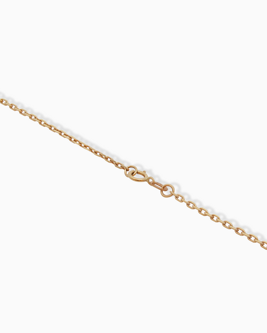 18K Yellow Gold Necklace - 2.29g