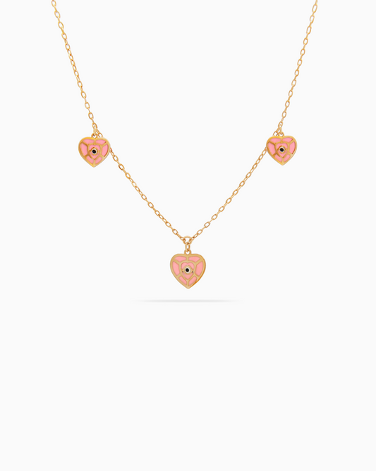 18K Yellow Gold Baby Necklace - 3.14g