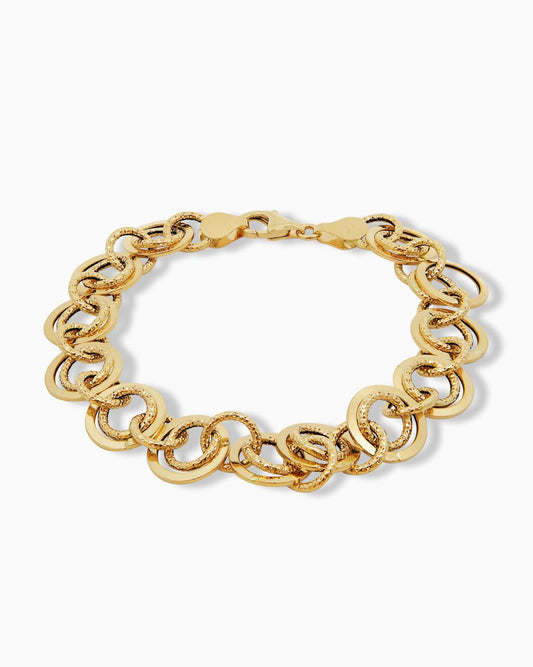 18K Gold Bracelet - 6.32g